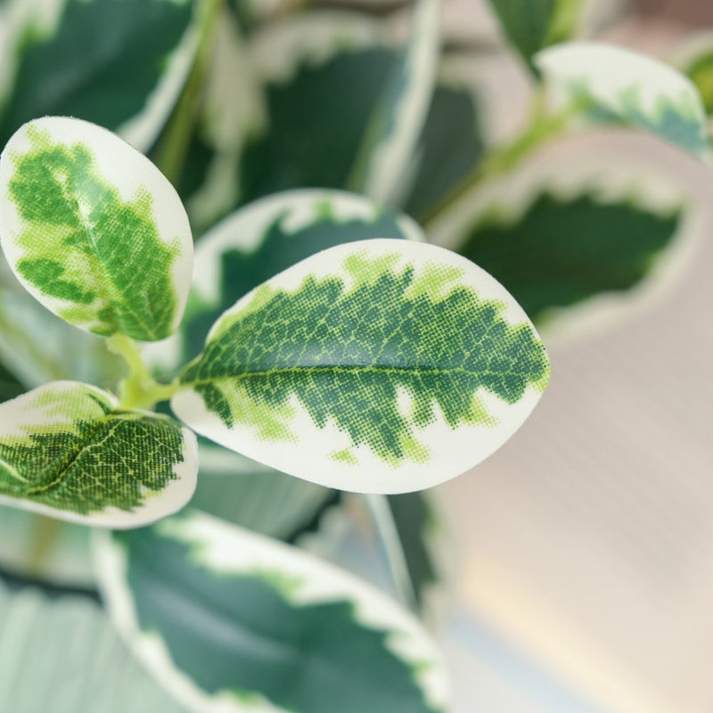 Artificial Green Leaves For Decor Set Of 2 - Artificial Plant | Flower for vase | Home decor item | Room decoration item