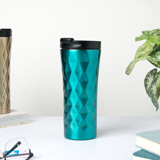 Double Walled Travel Tumbler Green 500ml