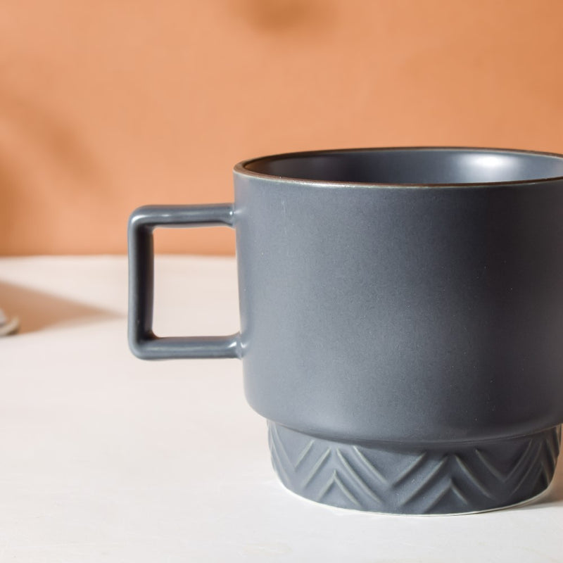 Mug With Spoon- Mug for coffee, tea mug, cappuccino mug | Cups and Mugs for Coffee Table & Home Decor