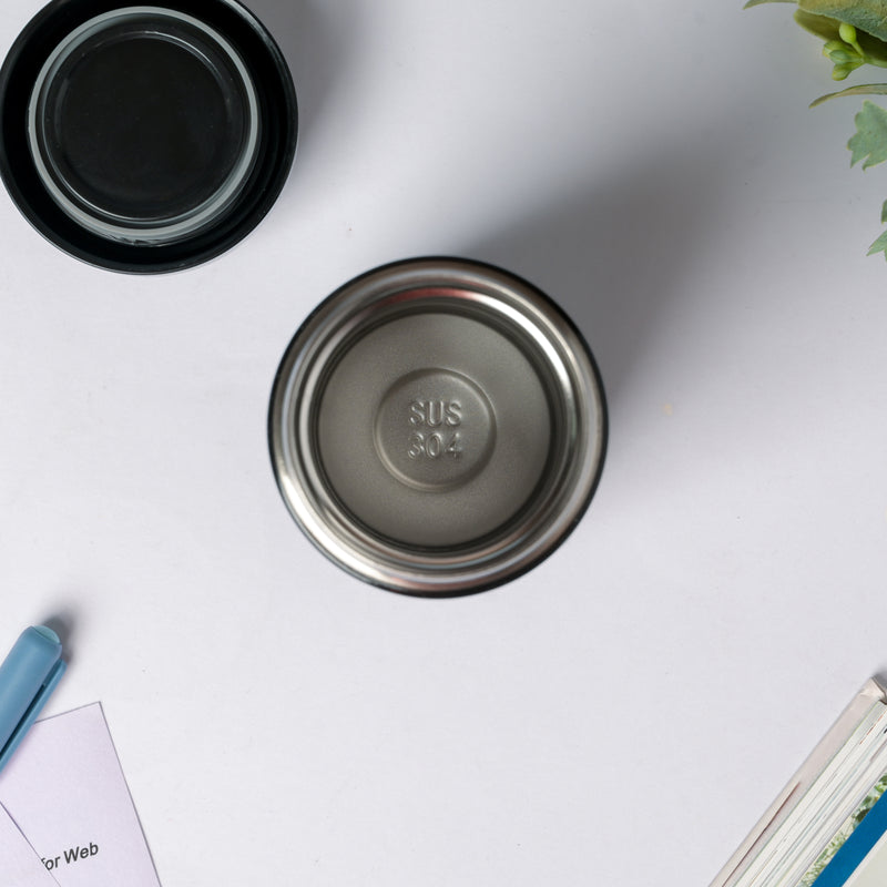 Starry Sky Mini Stainless Steel Flask Black 200ml - Water bottle, flask, steel water bottle | Flask for Travelling