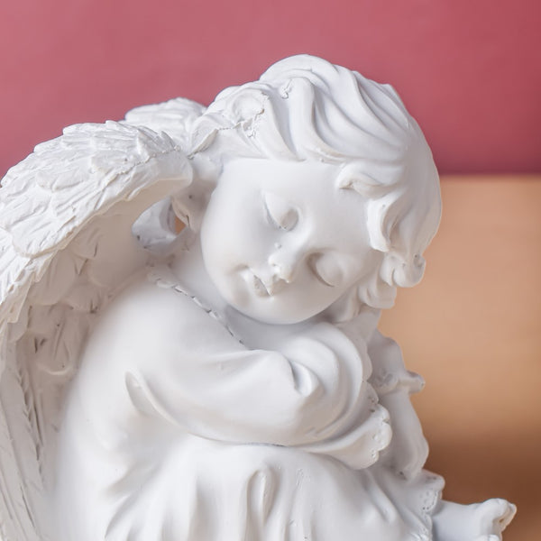 Sleeping Angel Statue Right - Showpiece | Home decor item | Room decoration item