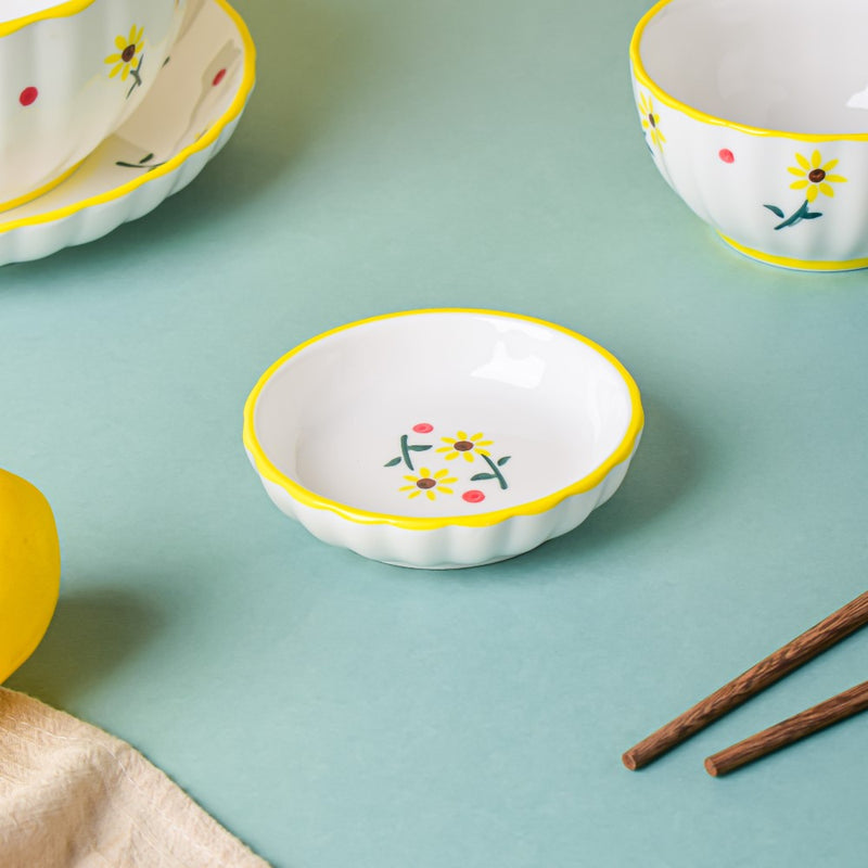 Sunflower 11 Piece Dinner Set For 2