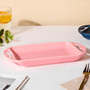 Baking Tray With Handle Pink - Baking Tray