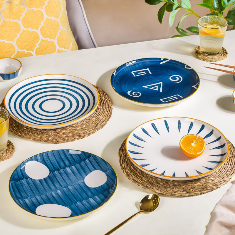 Dinner Plate Nitori - Serving plate, snack plate, ceramic dinner plates| Plates for dining table & home decor