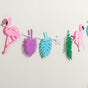 Flamingo Bunting - Bunting for wall decoration | Living room decoration items, party decor