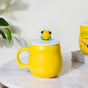 Bee Mine Coffee Mug Yellow 350 ml- Mug for coffee, tea mug, cappuccino mug | Cups and Mugs for Coffee Table & Home Decor