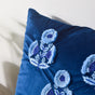 Blue Velvet Cushion Case 16 inch