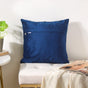 Blue Velvet Cushion Case 16 inch