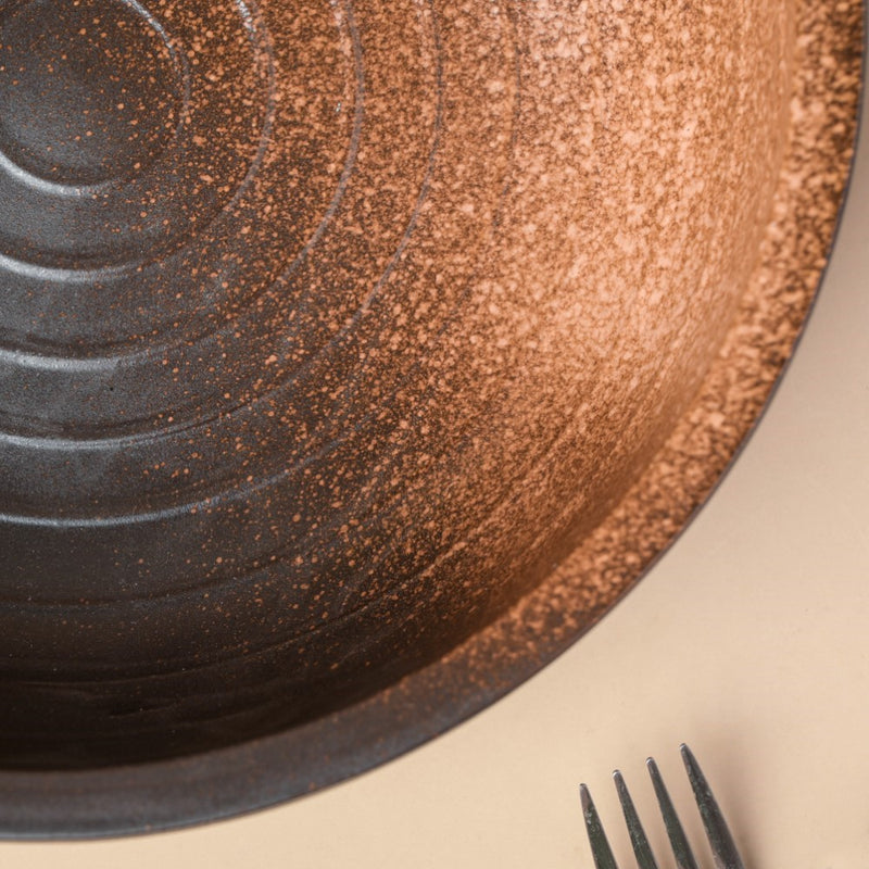 Savanna Stoneware Serving Bowl 9 Inch 1700 ml - Bowl, ceramic bowl, serving bowls, noodle bowl, salad bowls, bowl for snacks, large serving bowl | Bowls for dining table & home decor