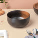 Savanna Stoneware Curry Bowl Black Brown 500 ml - Bowl, ceramic bowl, serving bowls, noodle bowl, salad bowls, bowl for snacks, large serving bowl | Bowls for dining table & home decor