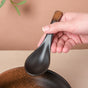 Ceramic Soup Spoon Matte Black