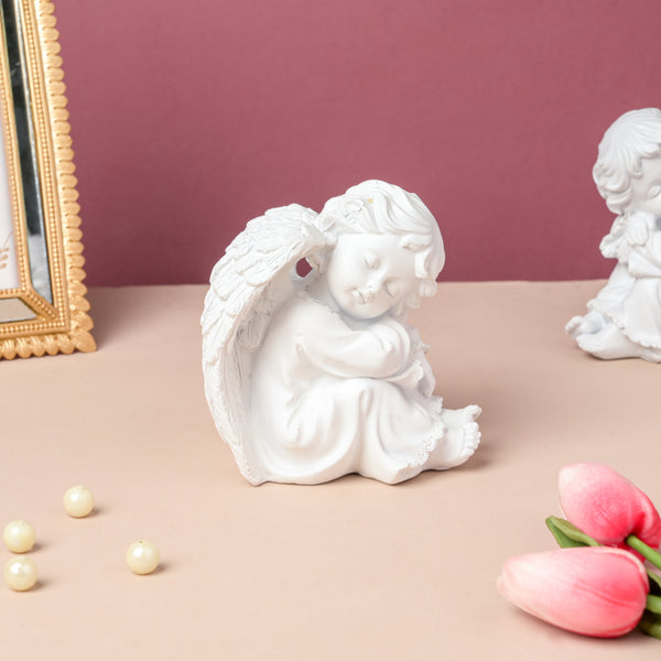Sleeping Angel Statue Right - Showpiece | Home decor item | Room decoration item