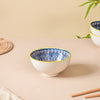 Mandala Ceramic Bowl And Chopstick Multicolour Set Of 12 - Bowl,ceramic bowl, snack bowls, curry bowl, popcorn bowls | Bowls for dining table & home decor