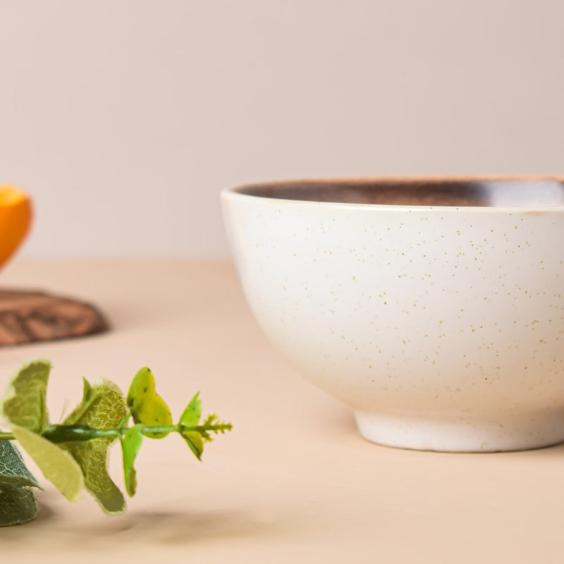 Cavern Clay Ceramic Side Bowl 250 ml - Bowl, soup bowl, ceramic bowl, snack bowls, curry bowl, popcorn bowls | Bowls for dining table & home decor