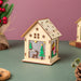 Light Up Wooden House DIY LED Christmas Decor Large - Showpiece | Home decor item | Room decoration item