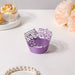 Purple Musical Notes Lace Cupcake Wrapper