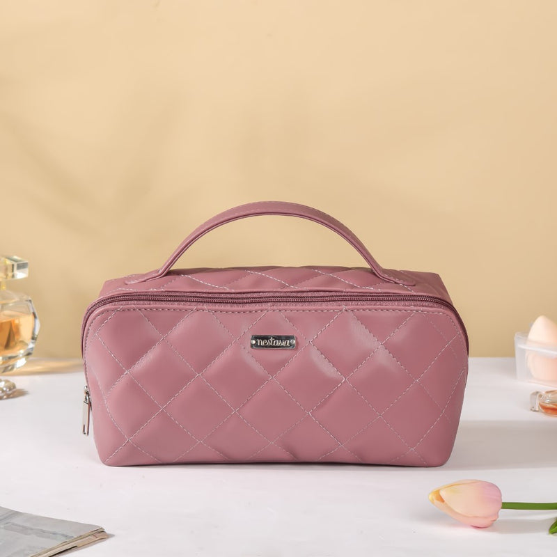 Multifunctional Makeup Organiser Pouch Pink