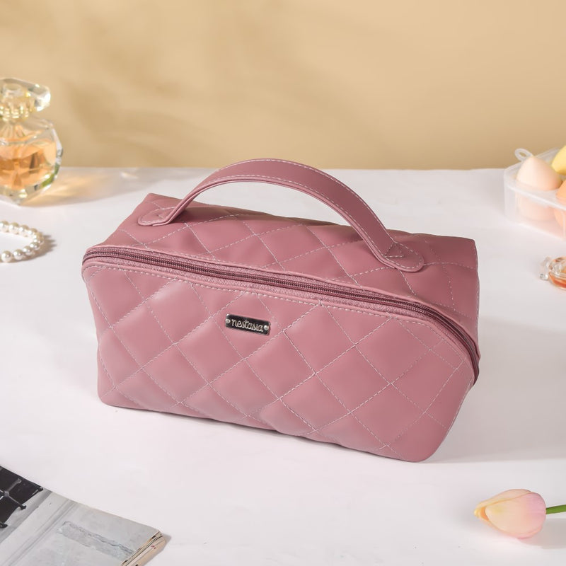 Multifunctional Makeup Organiser Pouch Pink