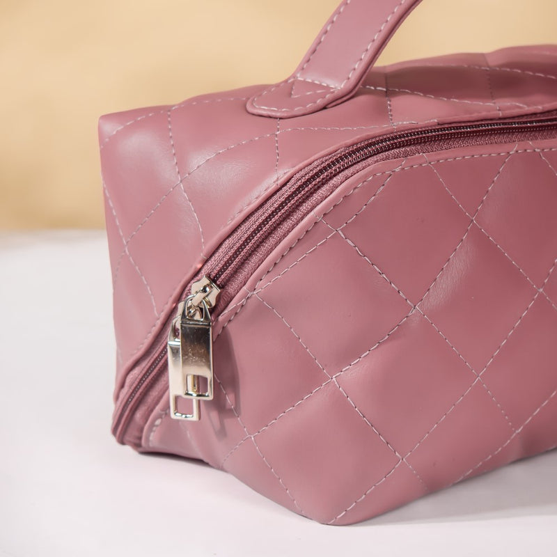 Multifunctional Makeup Organiser Pouch Pink