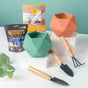 Plant Pot, Tools, And Seeds Diwali Hamper Set Of 7