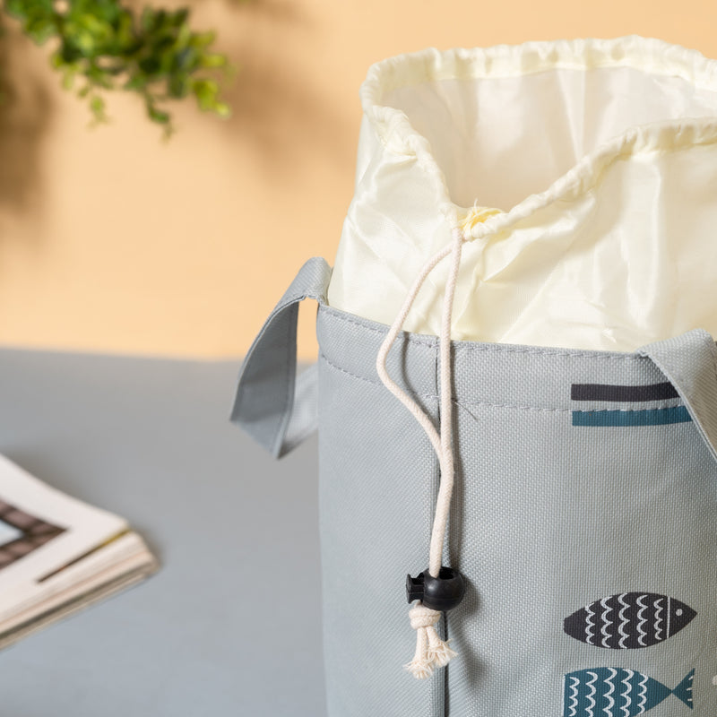 Fish Print Lunch Bag