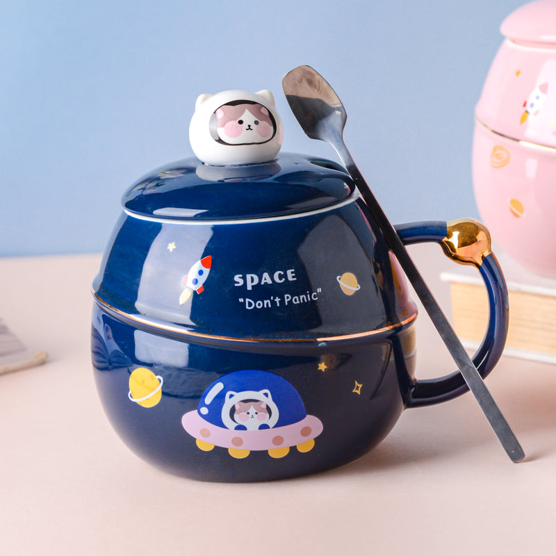 Space Cup- Mug for coffee, tea mug, cappuccino mug | Cups and Mugs for Coffee Table & Home Decor