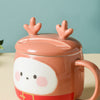 Tea Cup With Lid- Mug for coffee, tea mug, cappuccino mug | Cups and Mugs for Coffee Table & Home Decor