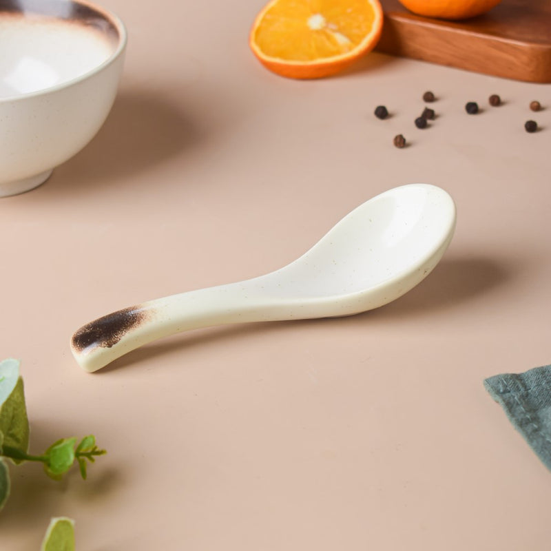 Cavern Clay Ceramic Soup Spoon