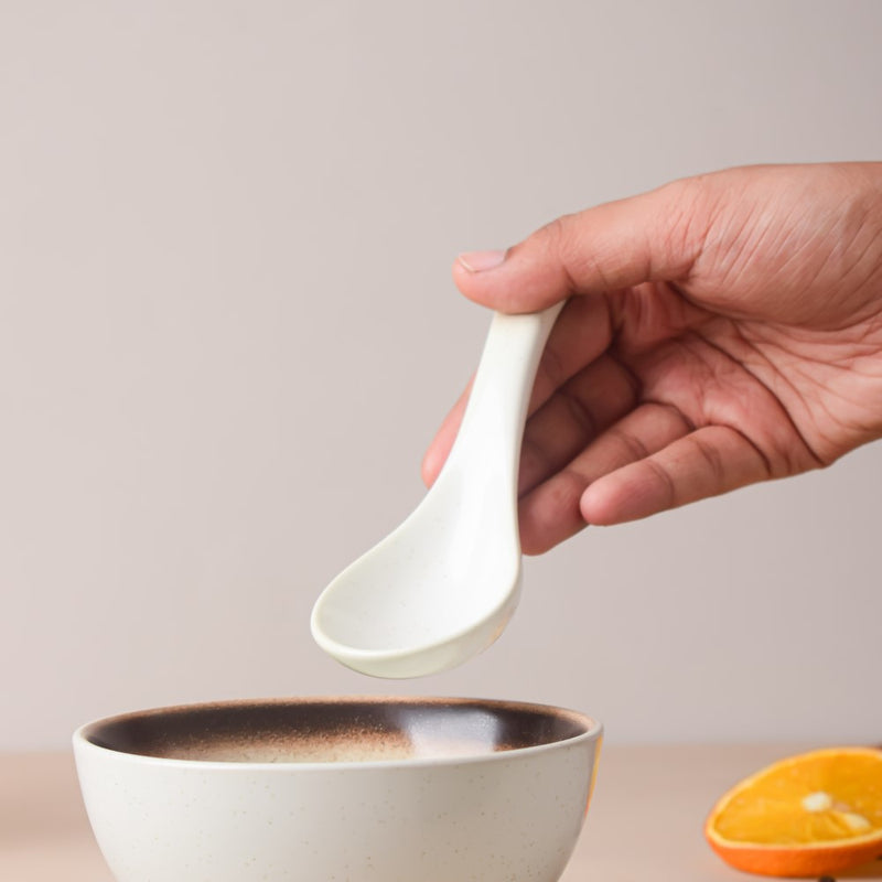 Cavern Clay Ceramic Soup Spoon