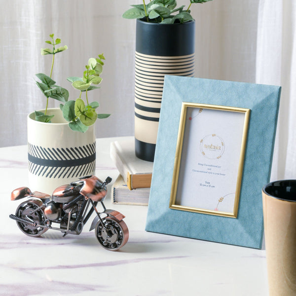 Teal Abstract Photo Frame - Picture frames and photo frames online | Home decor online