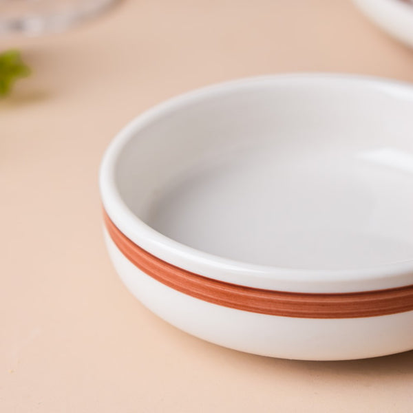 Ivory Ceramic Bowl For Dips - Bowl, ceramic bowl, dip bowls, chutney bowl, dip bowls ceramic | Bowls for dining table & home decor 