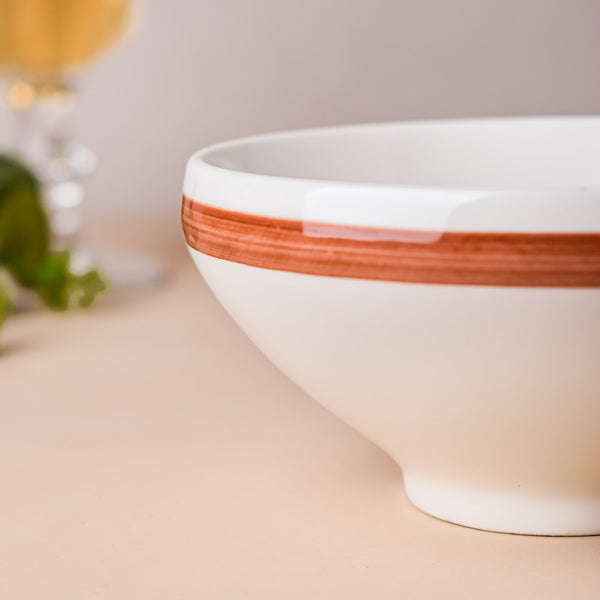 Ivory Ceramic Soup Bowl 250 ml - Bowl, soup bowl, ceramic bowl, snack bowls, curry bowl, popcorn bowls | Bowls for dining table & home decor