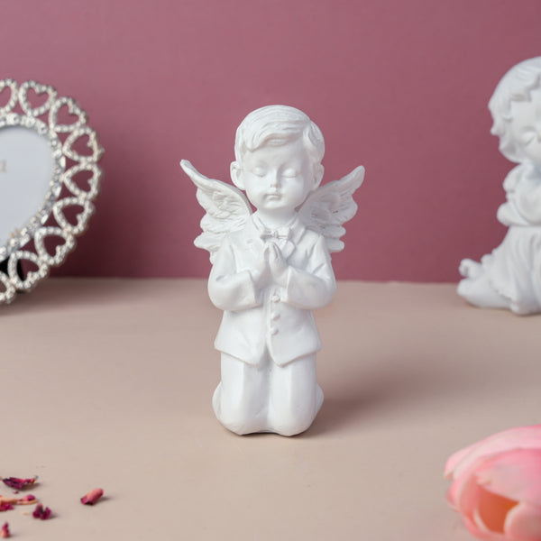 Angel Statue Boy Praying - Showpiece | Home decor item | Room decoration item
