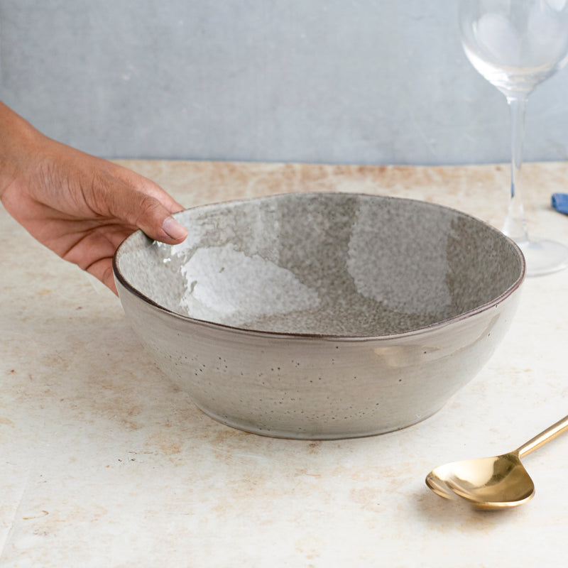 Large Deep Bowl - Bowl, ceramic bowl, serving bowls, noodle bowl, salad bowls, bowl for snacks, large serving bowl | Bowls for dining table & home decor