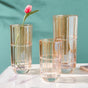 Mini Glass Vase - Flower vase for home decor, office and gifting | Home decoration items