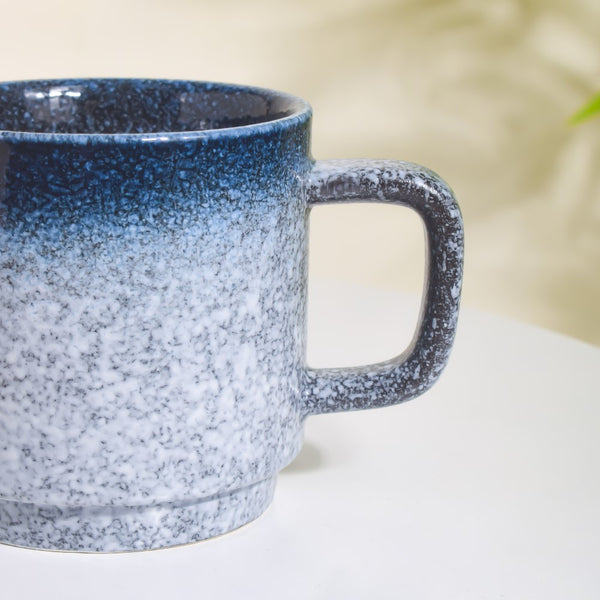 Pebble Glazed Mug With Lid Grey 250 ml