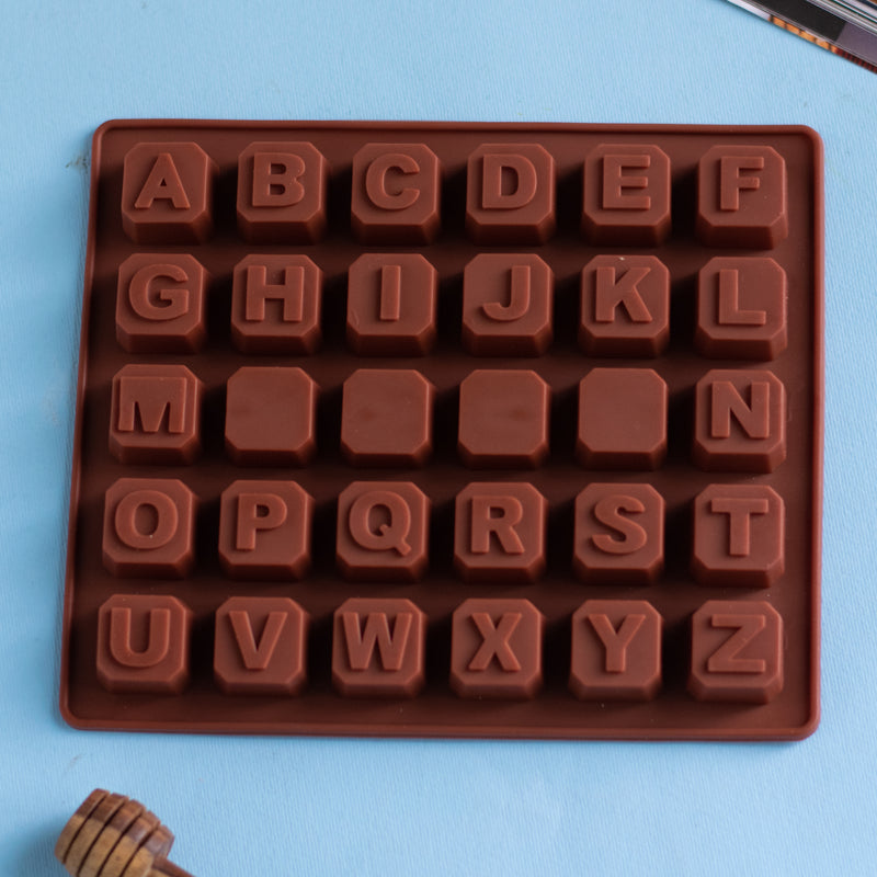 Alphabet Silicone Mould - Mould