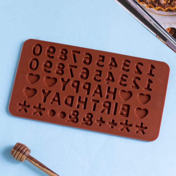Chocolate Letter Mould - Mould