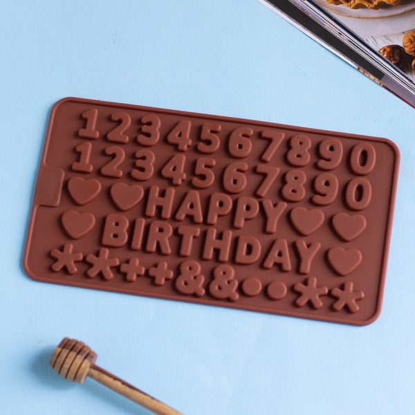 Chocolate Letter Mould - Mould