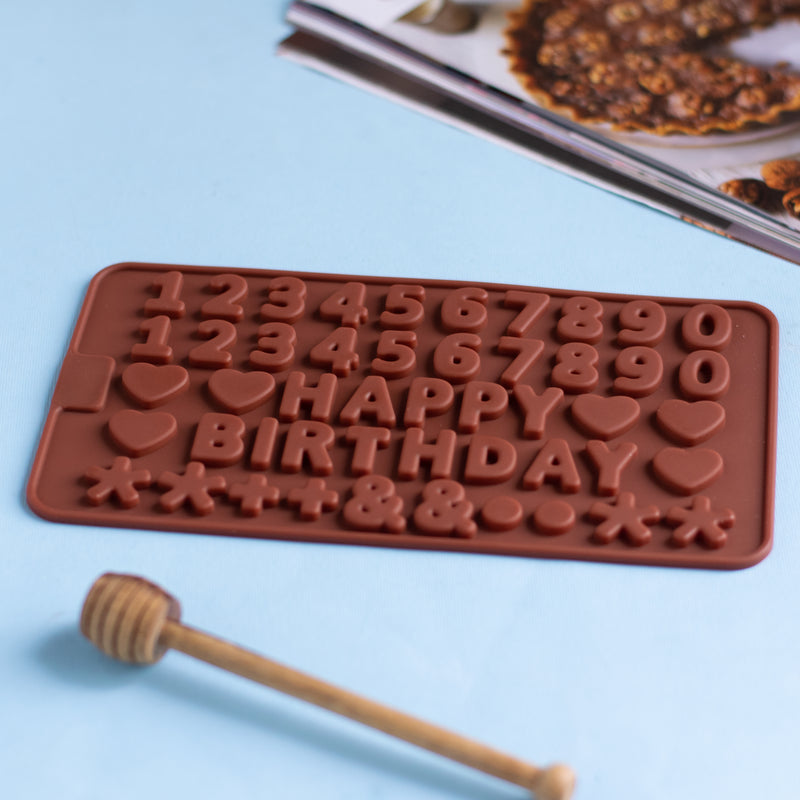 Chocolate Letter Mould - Mould
