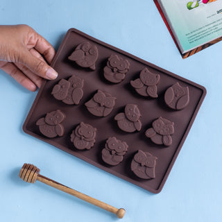 Owl Chocolate Mould