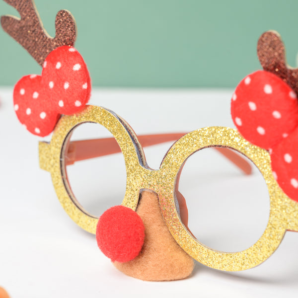 Reindeer Horns Party Glasses For Christmas