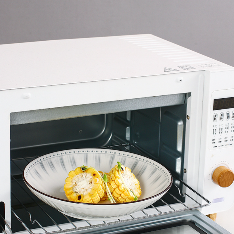 Dainty Patterned Pasta Dish 7 Inch - Serving plate, pasta plate, lunch plate, deep plate | Plates for dining table & home decor