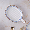 Daisy Plate with Handle - Baking Dish