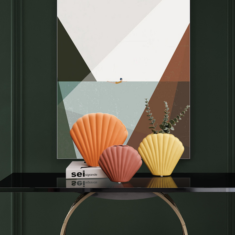 Decor Vase - Ceramic flower vase for home decor, office and gifting | Room decoration items