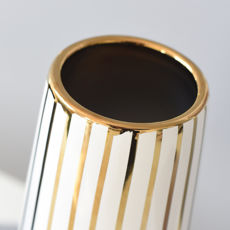 Decorative Vase - Ceramic flower vase for home decor, office and gifting | Room decoration items