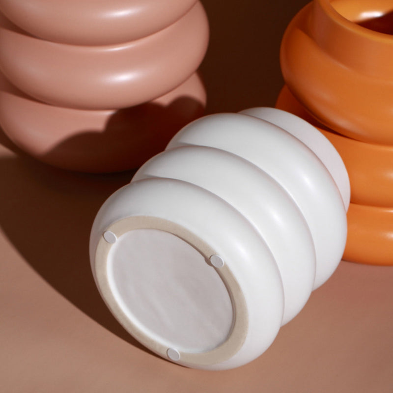 Decorative Indoor Flower Pot - Ceramic flower vase for home decor, office and gifting | Room decoration items