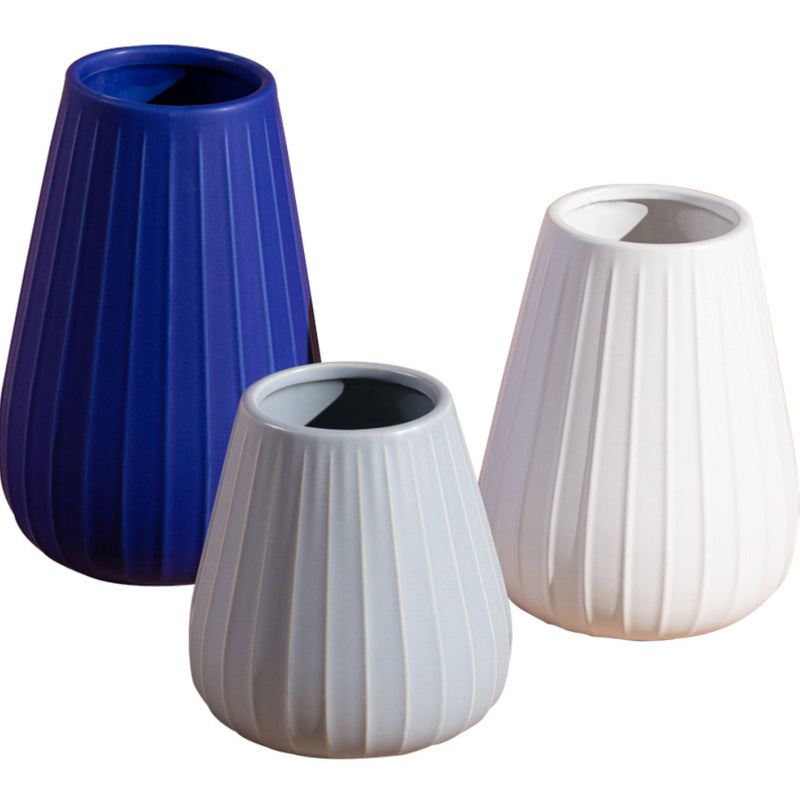 Decor Pot - Ceramic flower vase for home decor, office and gifting | Room decoration items