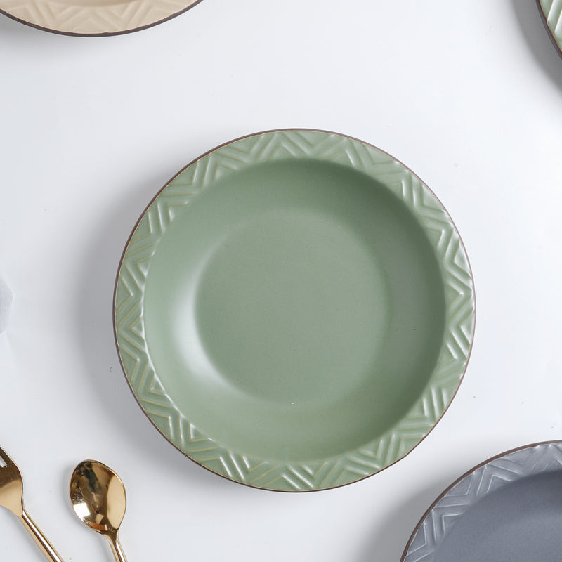 Deep Pasta Plate - Serving plate, pasta plate, lunch plate, deep plate | Plates for dining table & home decor