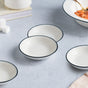 Dessert Plate Set of 4 - Dessert plates, small plates, ceramic dessert plates, dessert plate set